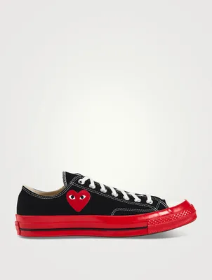 CONVERSE X CDG PLAY Chuck Taylor '70 Low-Top Sneakers