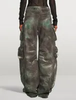 Fern Cargo Pants Camo Print