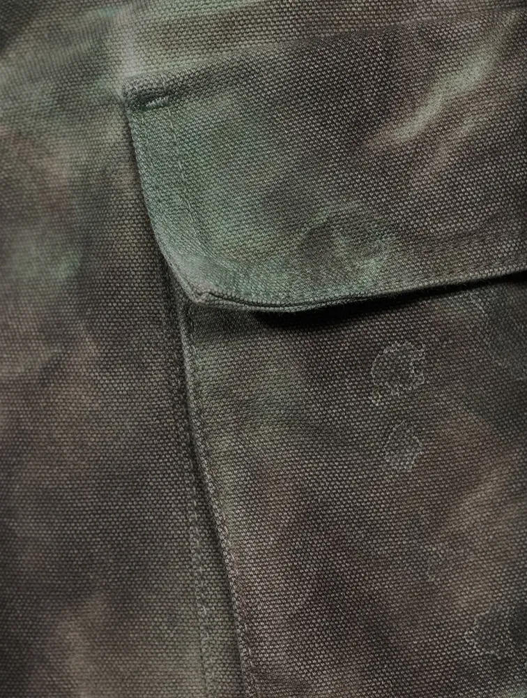 Fern Cargo Pants Camo Print