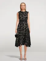 Tiger Lily Guipure Lace Midi Dress