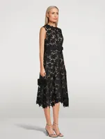 Tiger Lily Guipure Lace Midi Dress