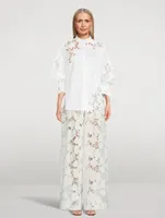Tiger Lily Guipure Lace Shirt