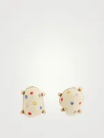 Candy Button Earrings