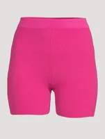 Le Short Arancia Knit Bike Shorts