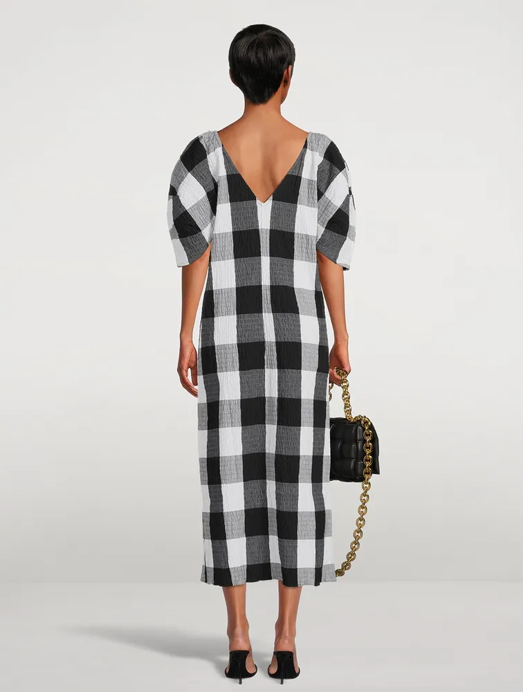 Gracen Midi Dress Check