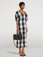 Gracen Midi Dress Check