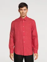 Linen Long-Sleeve Shirt