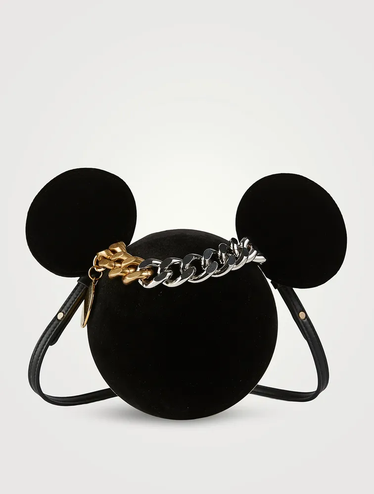 Stella McCartney x Disney Fantasia Frayme Velvet Crossbody Bag