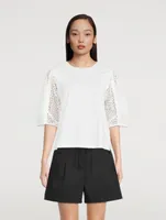 Broderie Anglaise T-Shirt