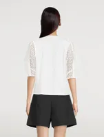 Broderie Anglaise T-Shirt