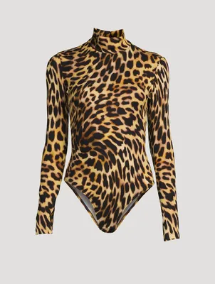 Bodysuit In Cheetah Print