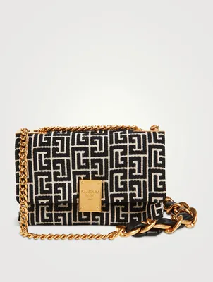 Small 1945 Monogram Jacquard Crossbody Bag