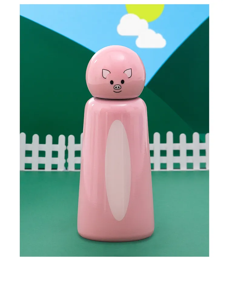 Mini Pig Skittle Water Bottle