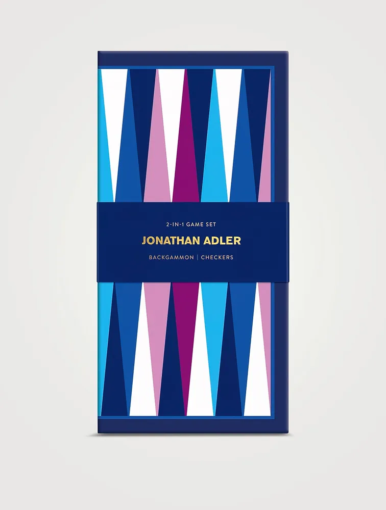 Jonathan Adler 2-In-1 Travel Game Set