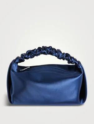 Mini Scrunchie Satin Shoulder Bag