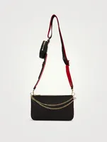 Loubila Hybrid Leather Chain Pouch