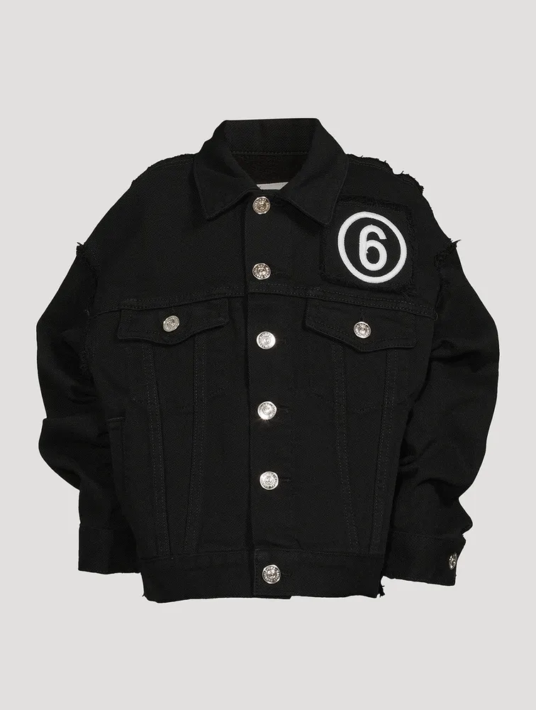 Denim Jacket With Logo