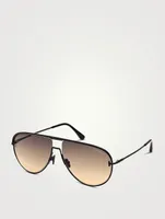 Lunettes de soleil aviateur Theo