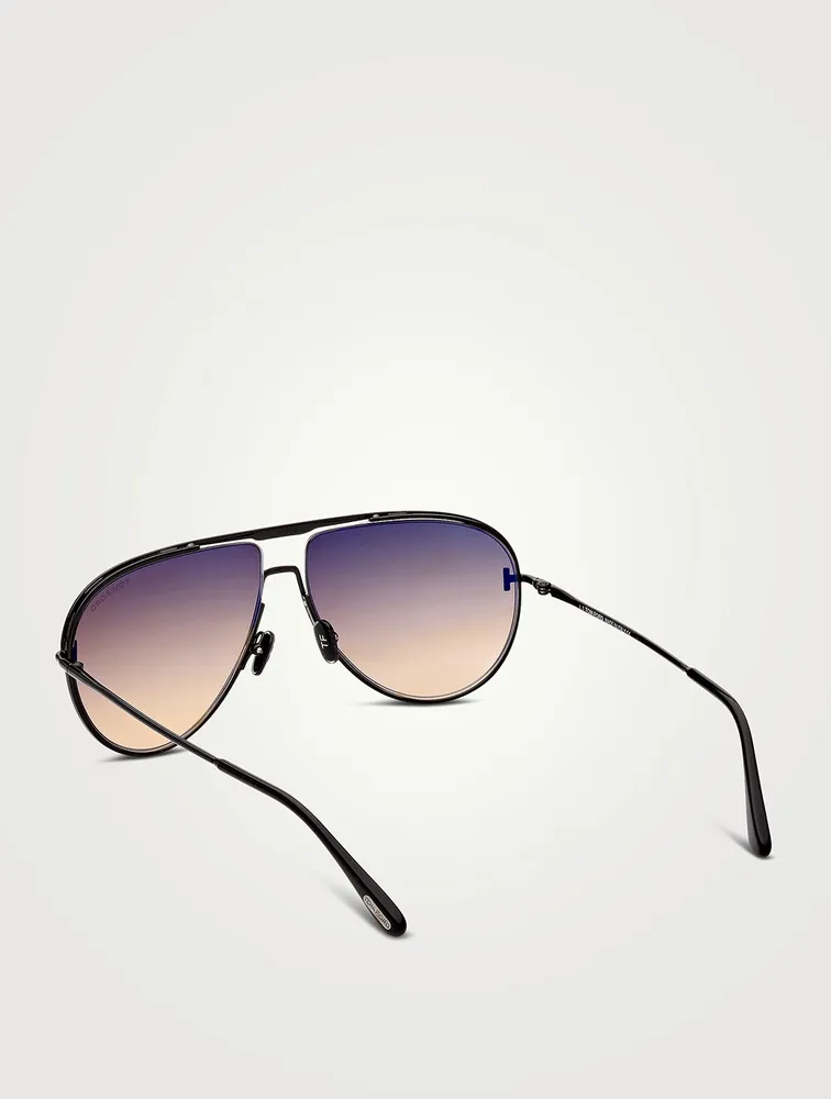 Lunettes de soleil aviateur Theo