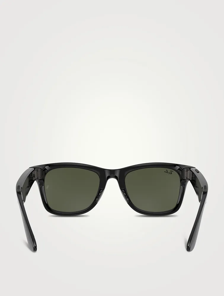 RW4004 Stories Large Wayfarer Sunglasses