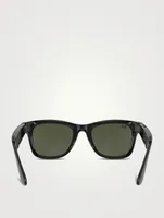 RW4004 Stories Large Wayfarer Sunglasses