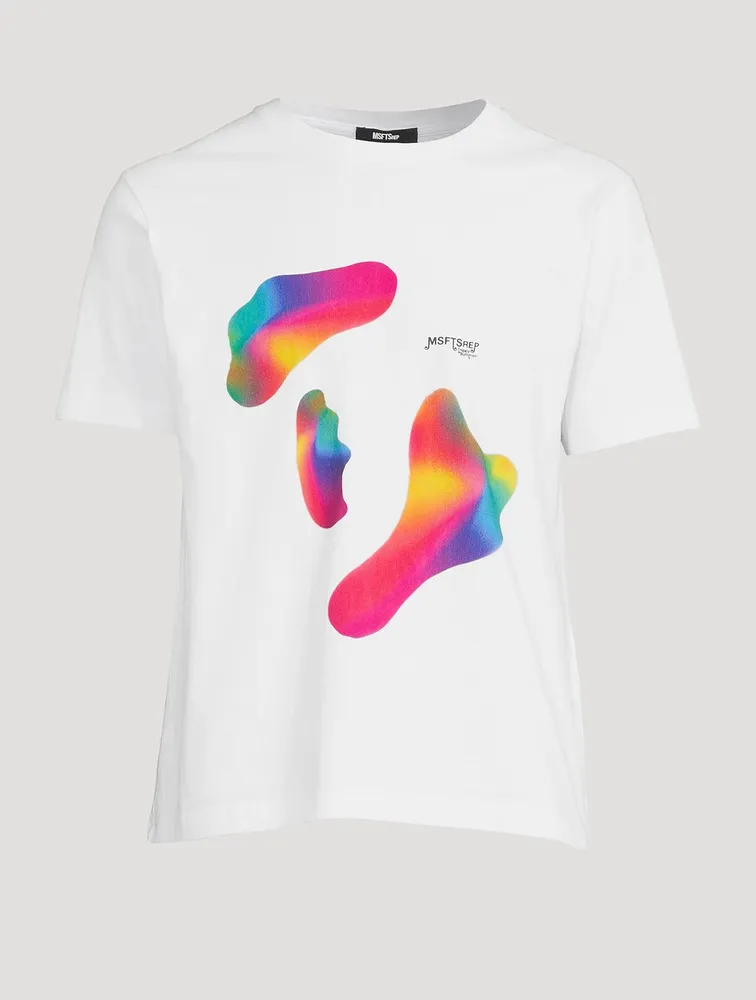 Abstract Cotton T-Shirt