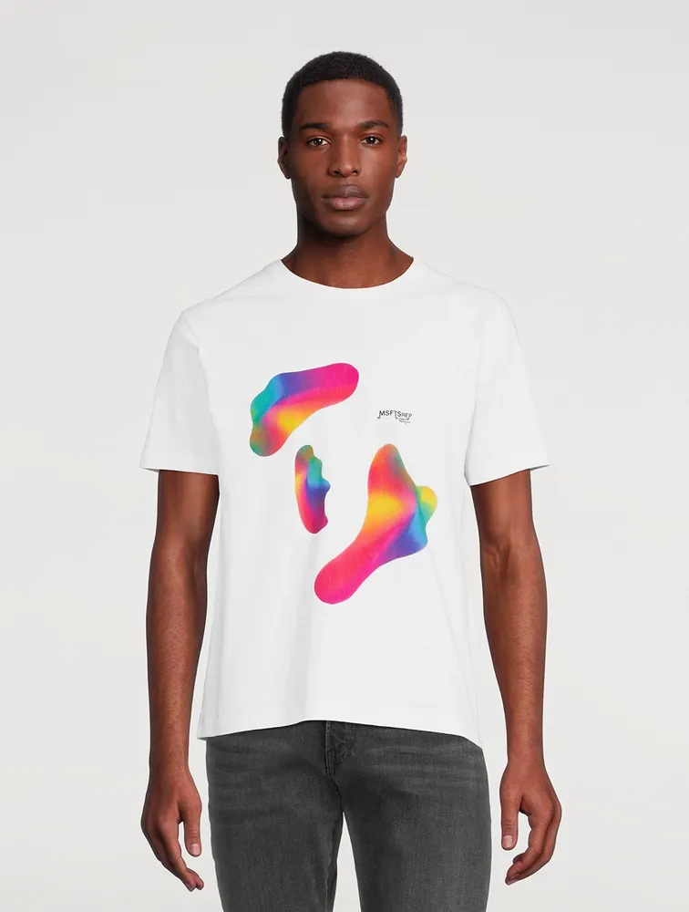 Abstract Cotton T-Shirt