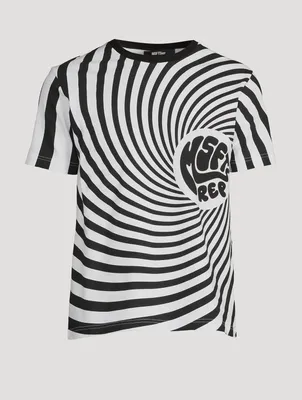 Spiral Logo Cotton T-Shirt