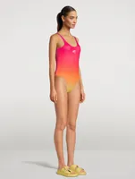 Gradient One-Piece Swimsuit