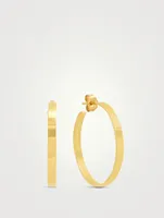 Small Ellen 18K Gold Hoop Earrings
