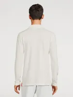 Felix Cotton Long-Sleeve Polo Shirt