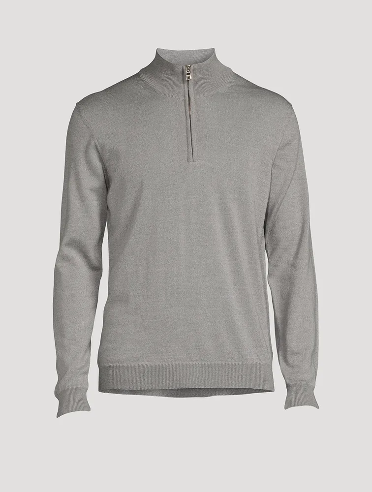 Neilson Merino Wool Quarter-Zip Sweater