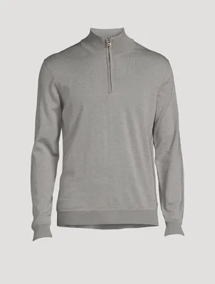 Neilson Merino Wool Quarter-Zip Sweater