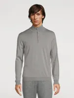 Neilson Merino Wool Quarter-Zip Sweater