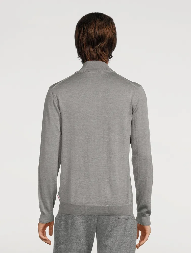 Neilson Merino Wool Quarter-Zip Sweater