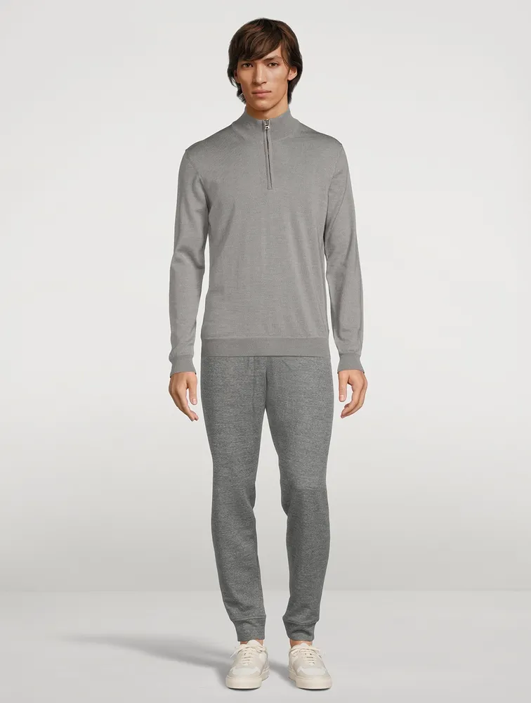 Neilson Merino Wool Quarter-Zip Sweater