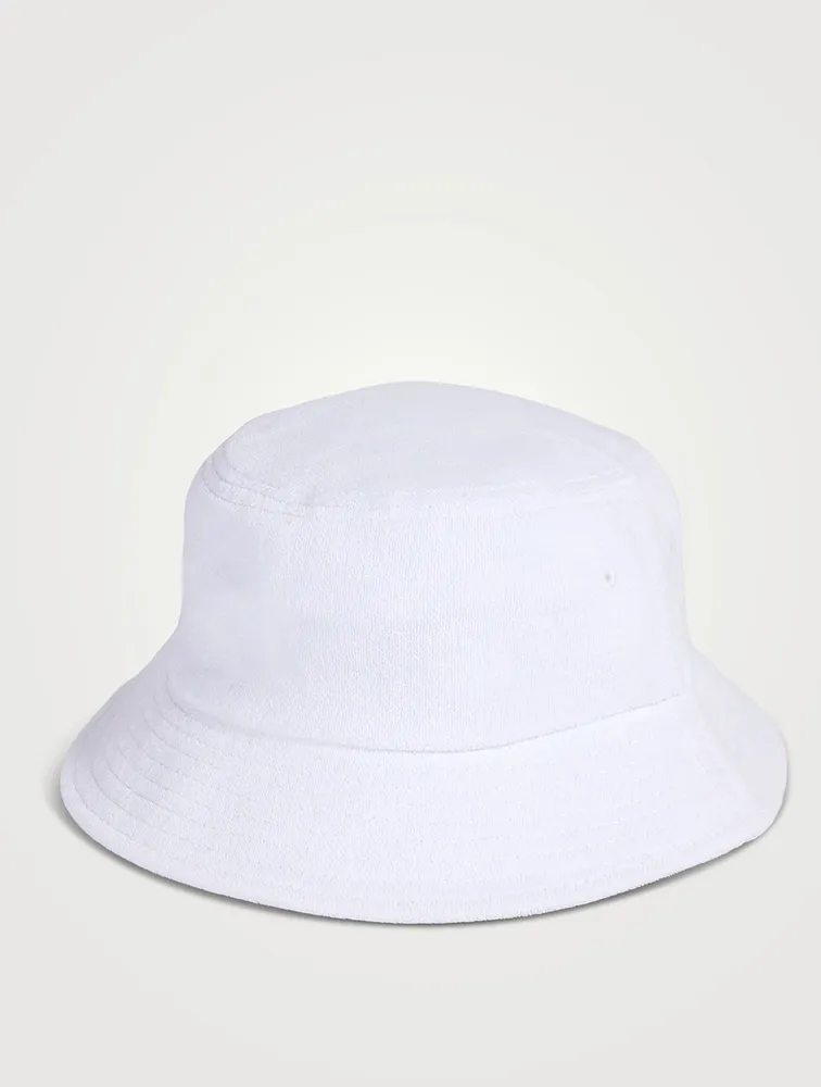 Sporty & Rich x Prince Crest Terry Bucket Hat