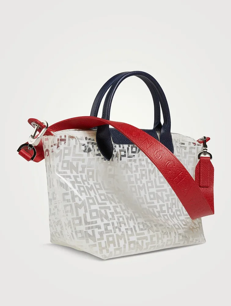 Le Pliage Transparent Top Handle Bag