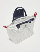 Le Pliage Transparent Top Handle Bag