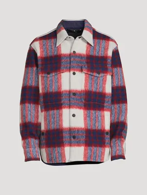 Waier Wool-Blend Shirt Jacket