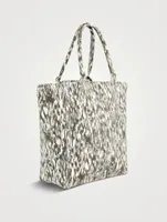 Yenky Printed Canvas Tote Bag