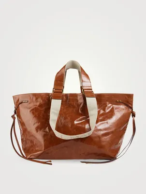 Large Wardy Leather Tote Bag