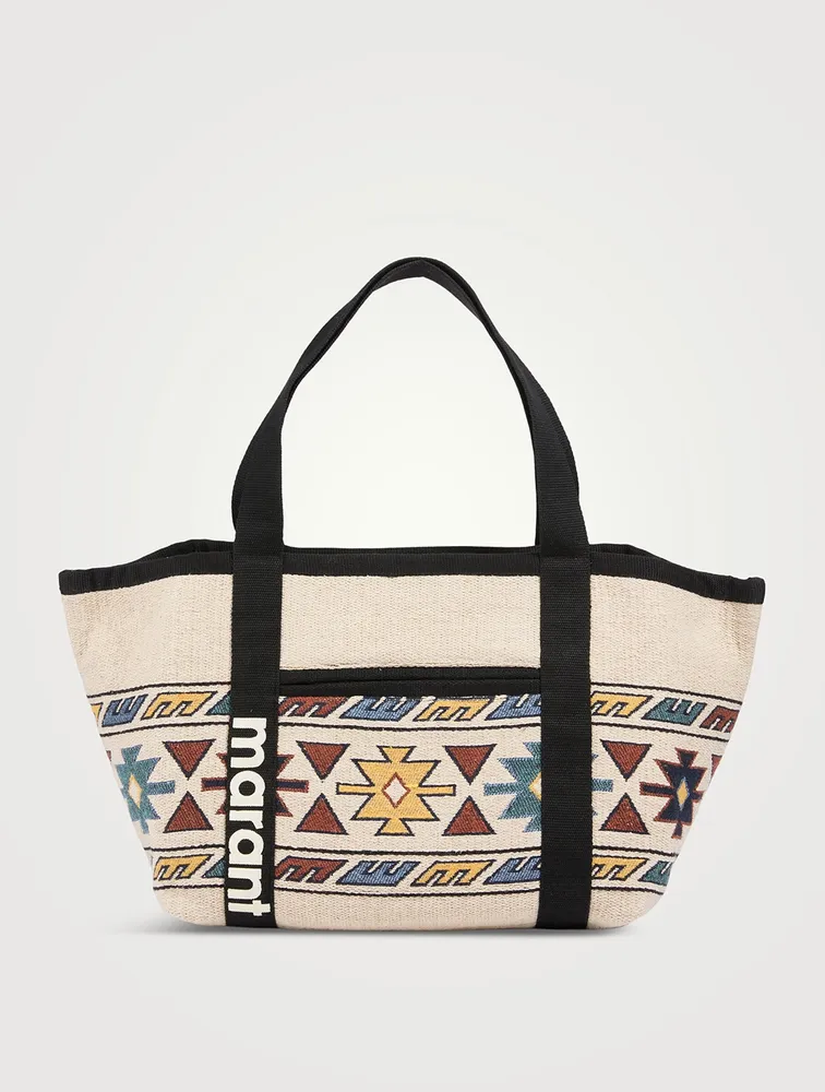 Darwen Tote Bag In Ikat Print