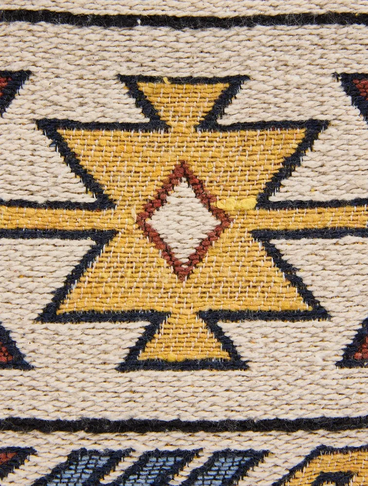 Darwen Tote Bag In Ikat Print