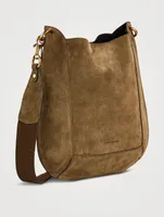 Oskan Suede Shoulder Bag