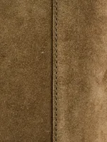 Oskan Suede Shoulder Bag