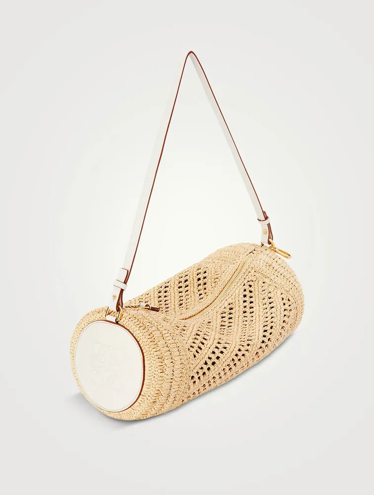 LOEWE x Paula's Ibiza Raffia Bracelet Pouch