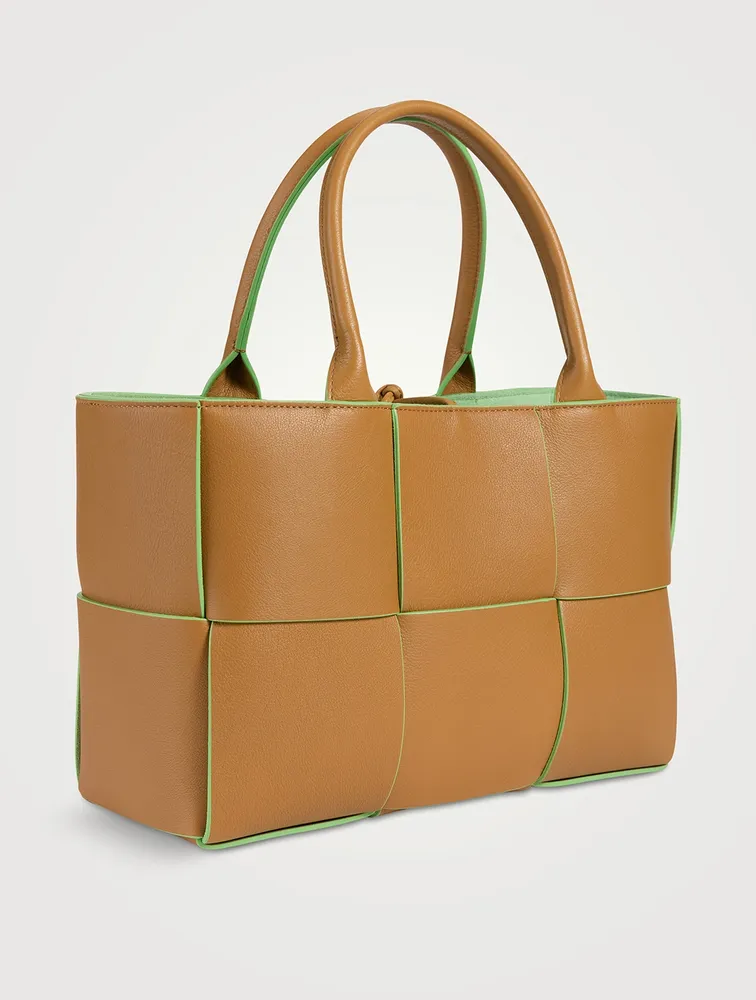 Small Arco Leather Tote Bag