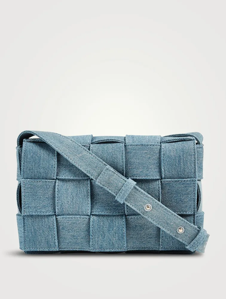 Cassette Denim Crossbody Bag