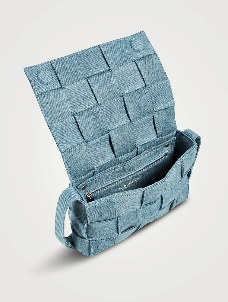 Cassette Denim Crossbody Bag